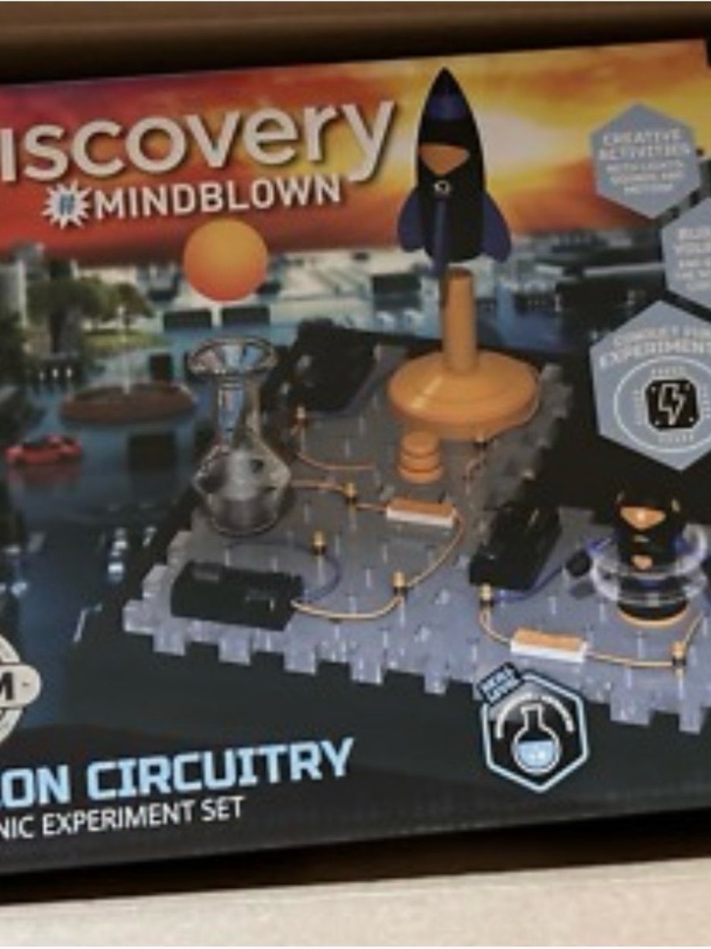 Discovery #MINDBLOWN Action Circuitry Electronic Experiment STEM Science Kit 014